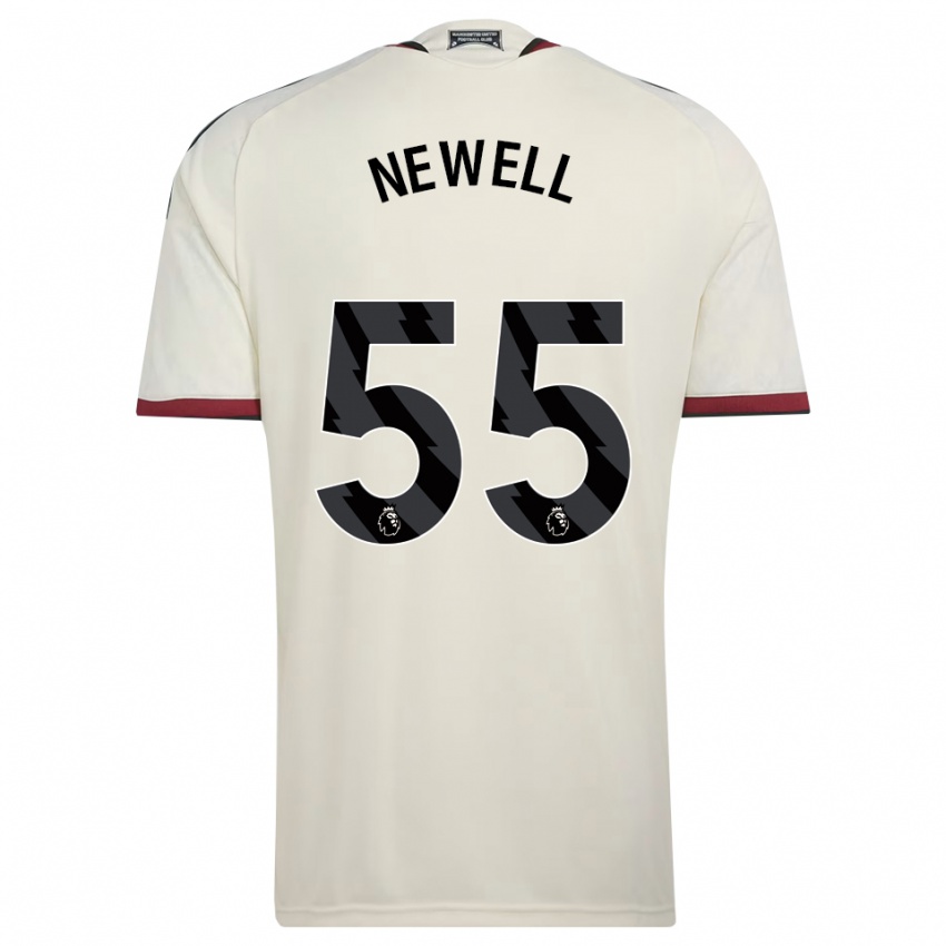 ילדים לוסי ניואל #55 בז' שחור אדום ג'רזי קיט שלישי 2026/27 חולצה קצרה