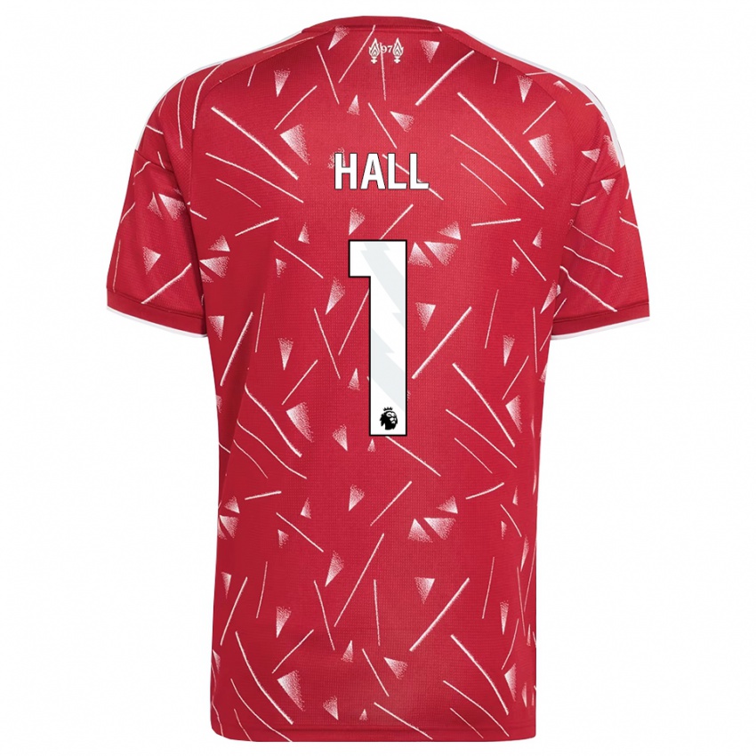 גברים Bailey Hall #1 לבן אדום ג'רזי ביתית 2026/27 חולצה קצרה