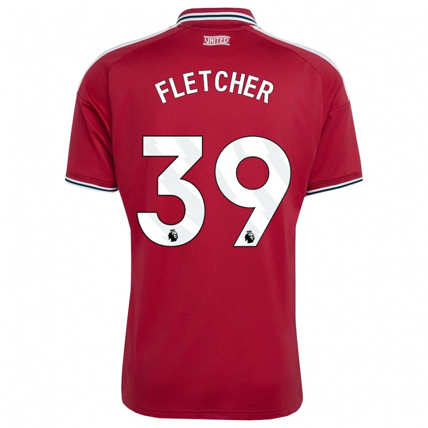 גברים טיילר פלטשר #39 אדום צהוב לבן ג'רזי ביתית 2026/27 חולצה קצרה גברים טיילר פלטשר #39 אדום צהוב לבן ג'רזי ביתית 2026/27 חולצה קצרה