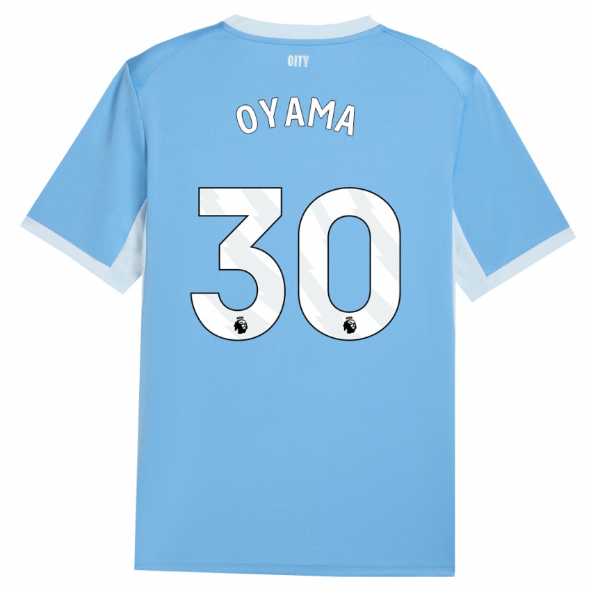 גברים Aemu Oyama #30 כחול שמיים בהיר לבן ג'רזי ביתית 2026/27 חולצה קצרה