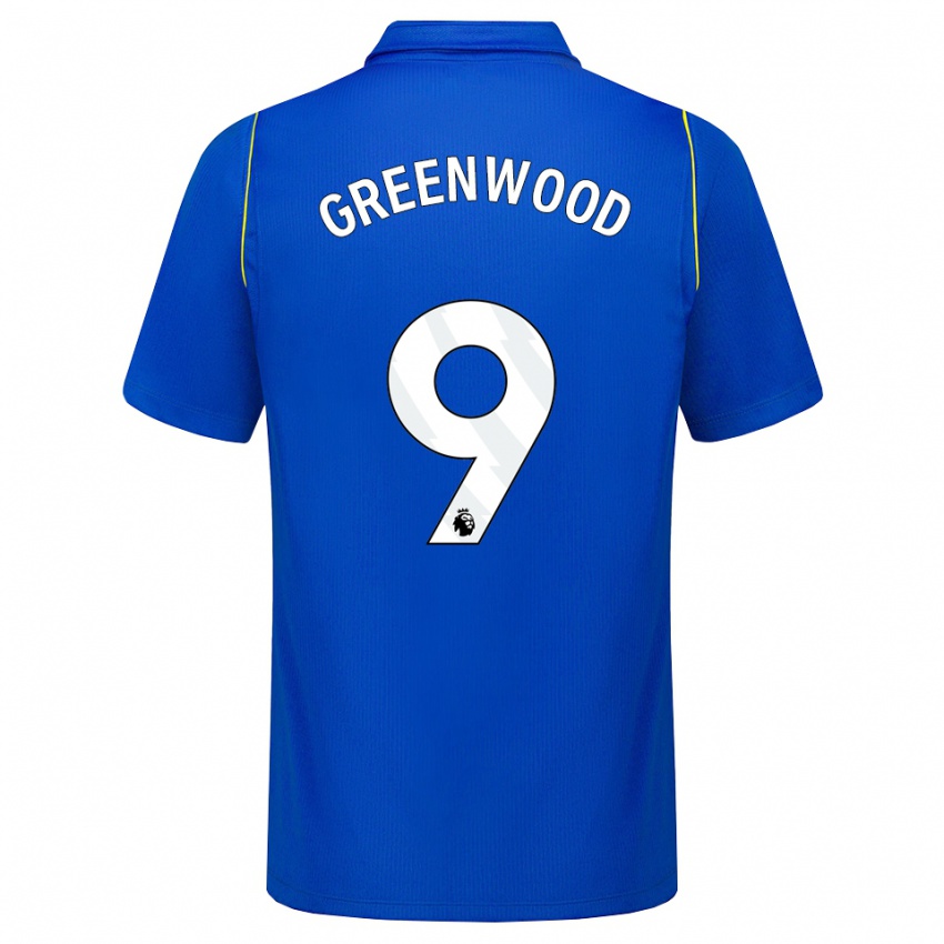 גברים Jashayde Greenwood #9 כחול צהוב ג'רזי ביתית 2026/27 חולצה קצרה