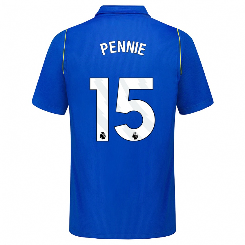 גברים Andrew Pennie #15 כחול צהוב ג'רזי ביתית 2026/27 חולצה קצרה