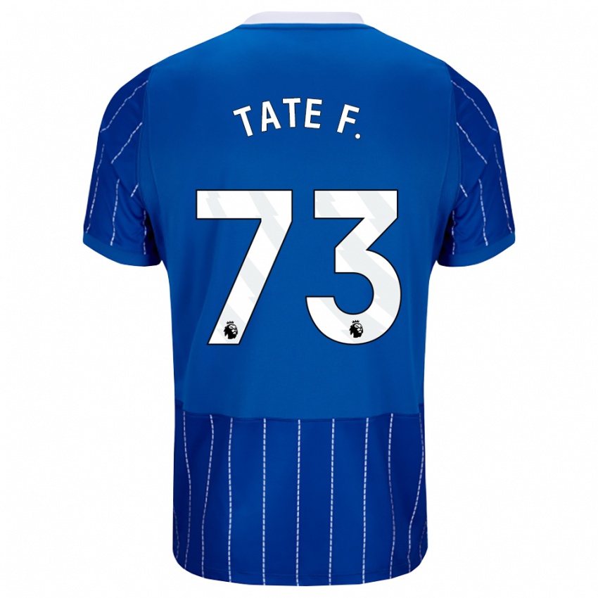 גברים Tate Ferdinand #73 כחול מדיום לבן ג'רזי ביתית 2026/27 חולצה קצרה