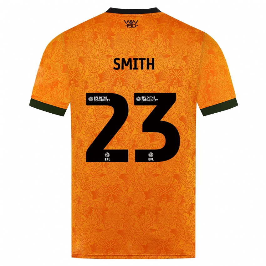 גברים Josie Smith #23 כתום שחור ג'רזי ביתית 2026/27 חולצה קצרה