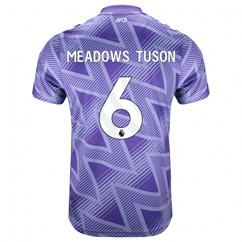 גברים Freya Meadows Tuson #6 ורוד בהיר מאוד לבן הרחק ג'רזי 2026/27 חולצה קצרה