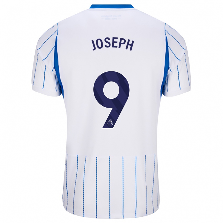 גברים Valentin Joseph #9 כחול דודוד לבן הרחק ג'רזי 2026/27 חולצה קצרה