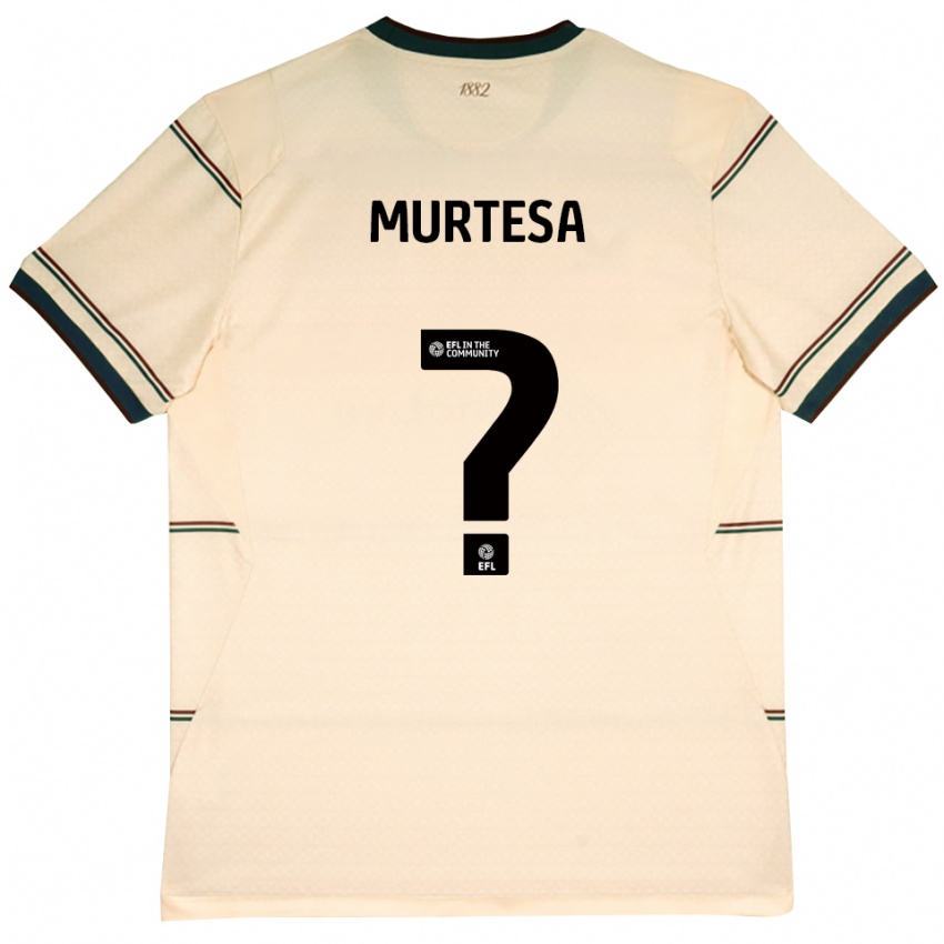 גברים Anwar Murtesa #0 בז' בורדו הרחק ג'רזי 2026/27 חולצה קצרה