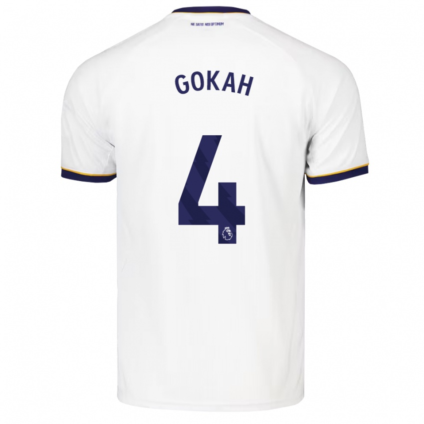 גברים Reuben Gokah #4 כחול חצות לבן צהוב הרחק ג'רזי 2026/27 חולצה קצרה