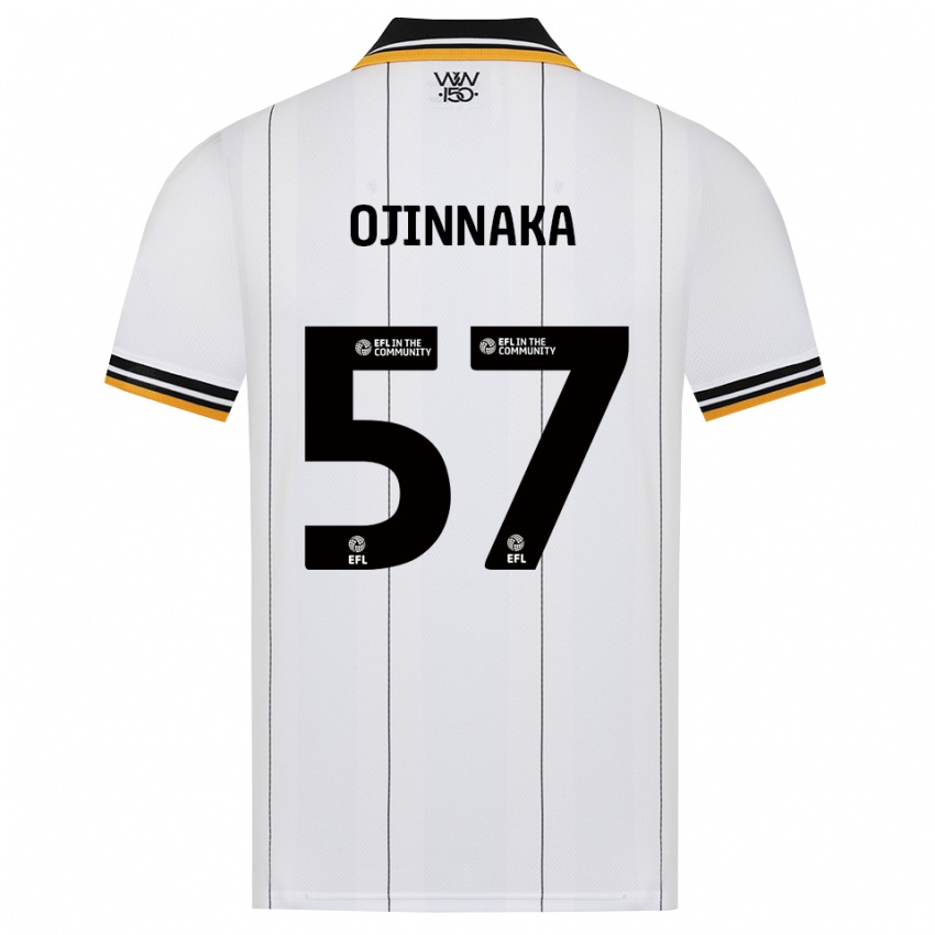 גברים Temple Ojinnaka #57 כתום לבן שחור הרחק ג'רזי 2026/27 חולצה קצרה