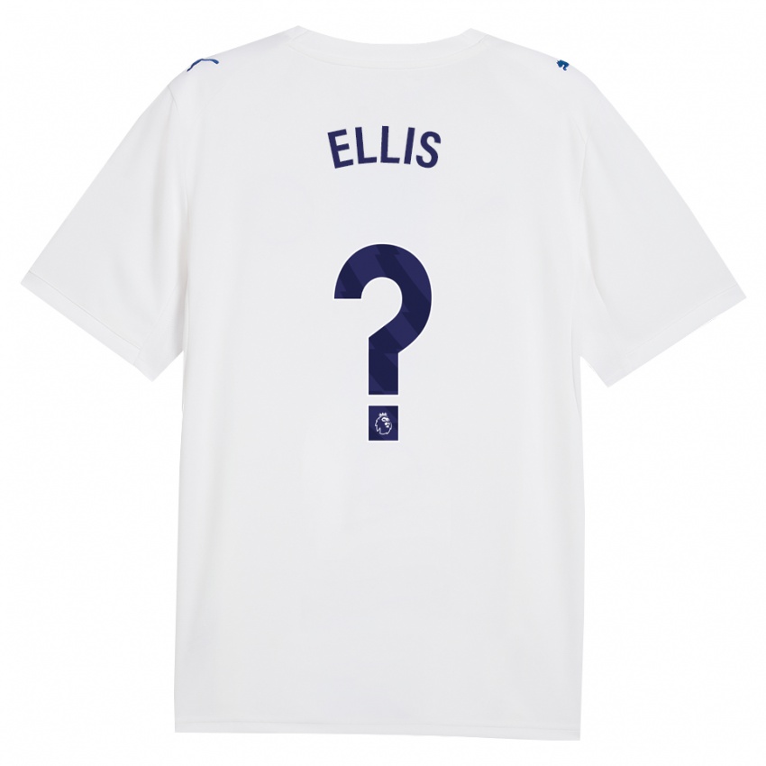 גברים Mason Ellis #0 צי כחול לבן ג'רזי קיט שלישי 2026/27 חולצה קצרה