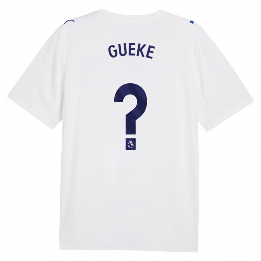 גברים William Gueke #0 צי כחול לבן ג'רזי קיט שלישי 2026/27 חולצה קצרה