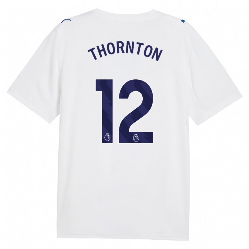 גברים Archie Thornton #12 צי כחול לבן ג'רזי קיט שלישי 2026/27 חולצה קצרה