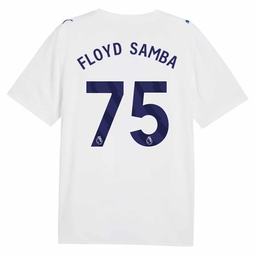 גברים Floyd Samba #75 צי כחול לבן ג'רזי קיט שלישי 2026/27 חולצה קצרה