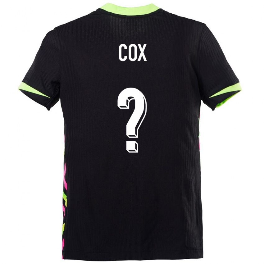 נשים אוֹסטְרַלִיָה Ethan Cox #0 כחול כהה הרחק ג'רזי 24-26 חולצה קצרה
