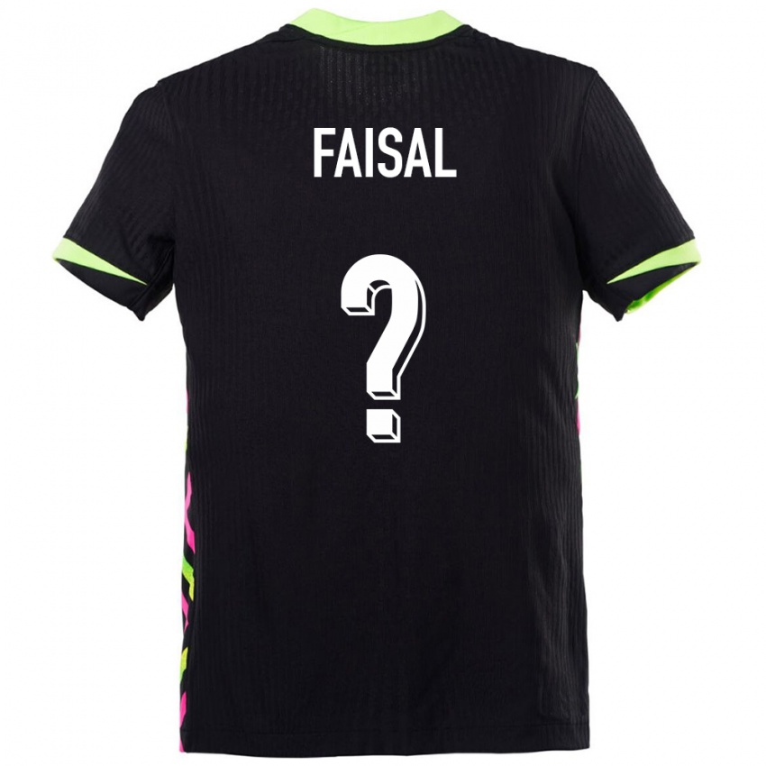 נשים אוֹסטְרַלִיָה Abdelelah Faisal #0 כחול כהה הרחק ג'רזי 24-26 חולצה קצרה