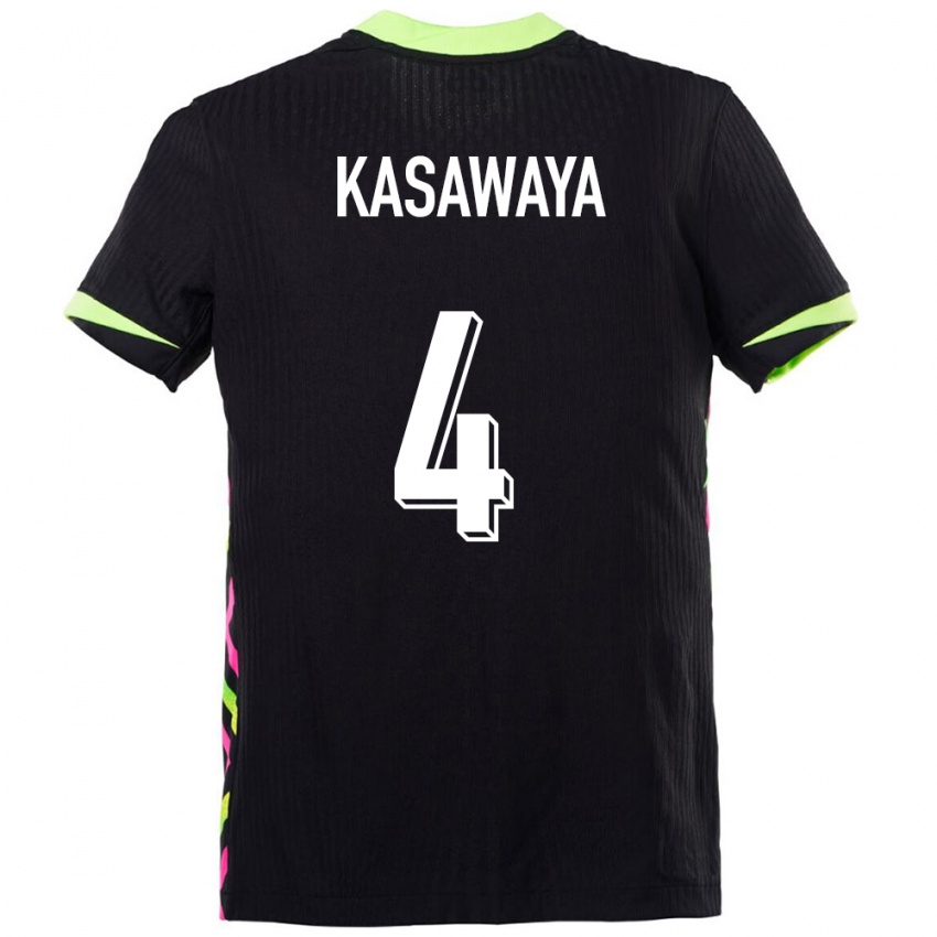 נשים אוֹסטְרַלִיָה Pearson Kasawaya #4 כחול כהה הרחק ג'רזי 24-26 חולצה קצרה