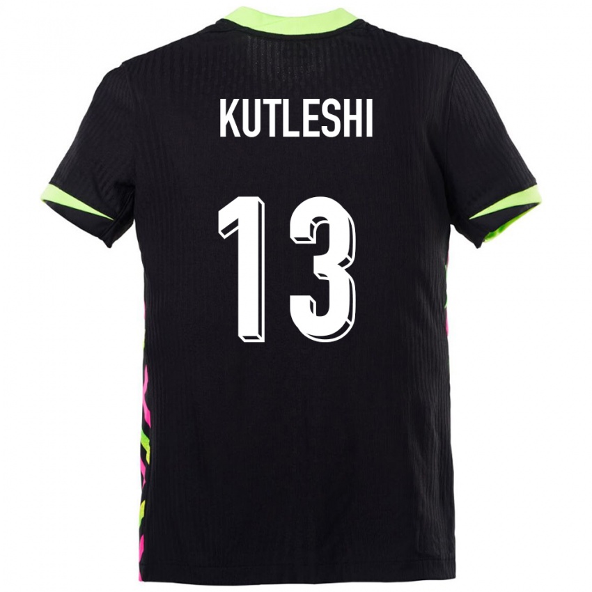 נשים אוֹסטְרַלִיָה Besian Kutleshi #13 כחול כהה הרחק ג'רזי 24-26 חולצה קצרה