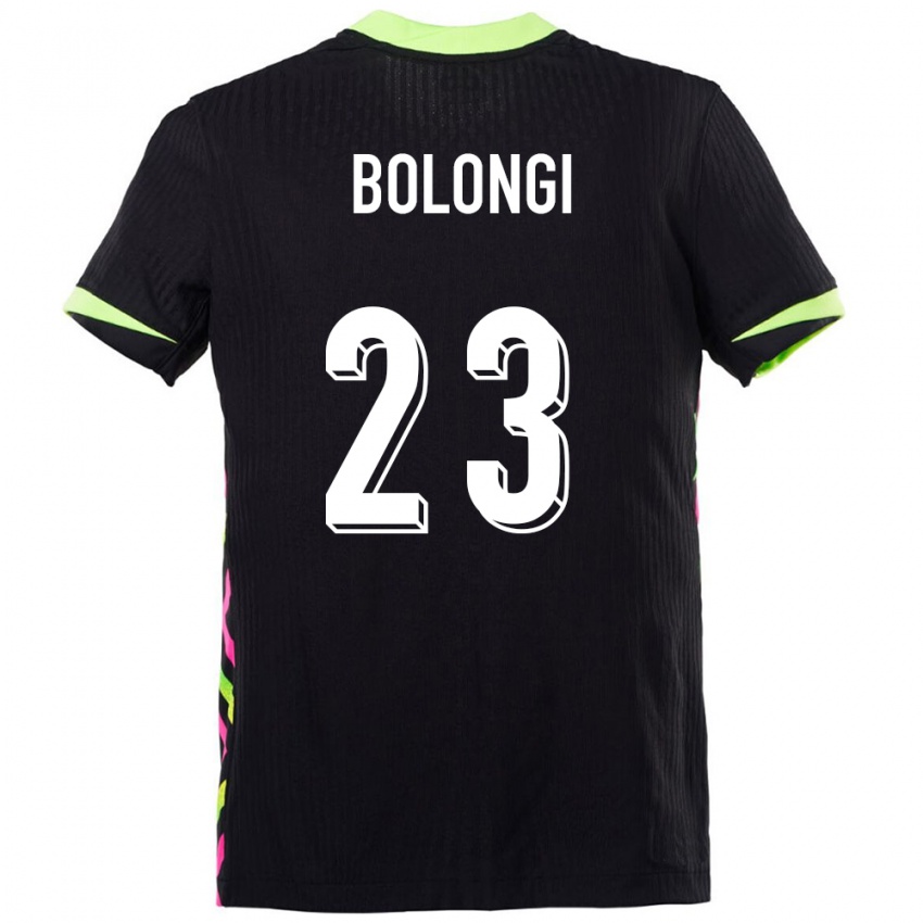 נשים אוֹסטְרַלִיָה David Bolongi #23 כחול כהה הרחק ג'רזי 24-26 חולצה קצרה