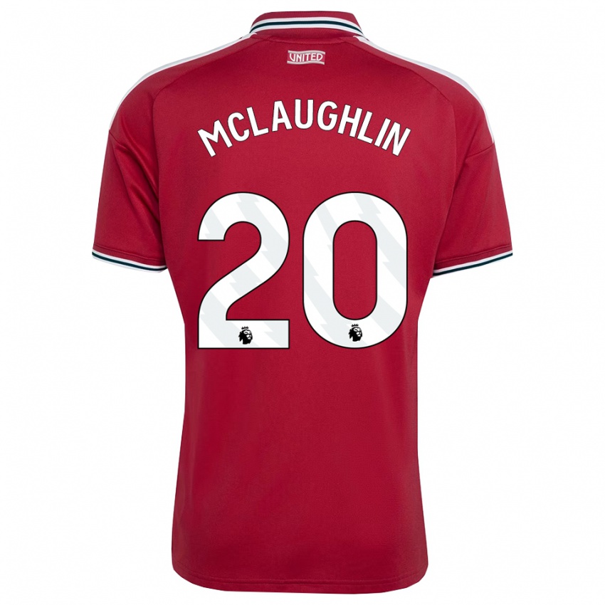 נשים Harlem Mclaughlin #20 אדום צהוב לבן ג'רזי ביתית 2026/27 חולצה קצרה