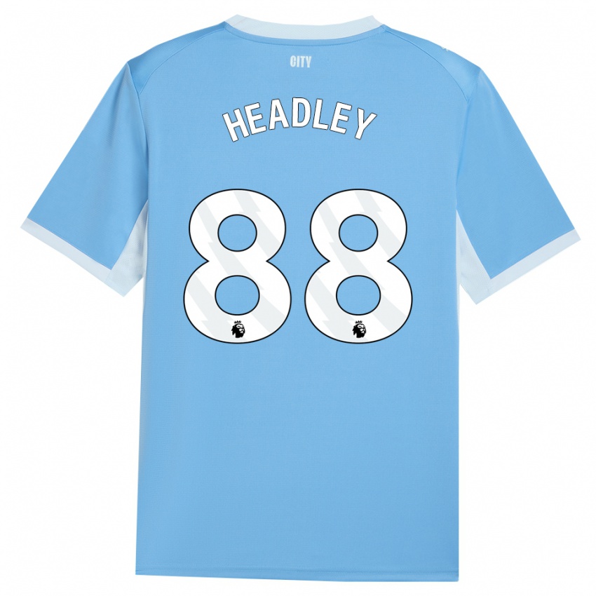 נשים Dante Headley #88 כחול שמיים בהיר לבן ג'רזי ביתית 2026/27 חולצה קצרה