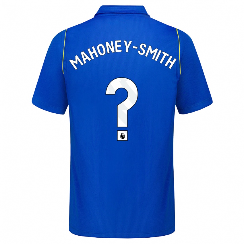 נשים Eden Mahoney-Smith #0 כחול צהוב ג'רזי ביתית 2026/27 חולצה קצרה
