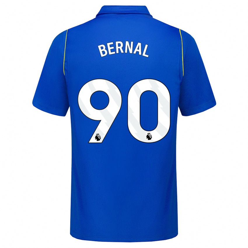 נשים Freddy Bernal #90 כחול צהוב ג'רזי ביתית 2026/27 חולצה קצרה