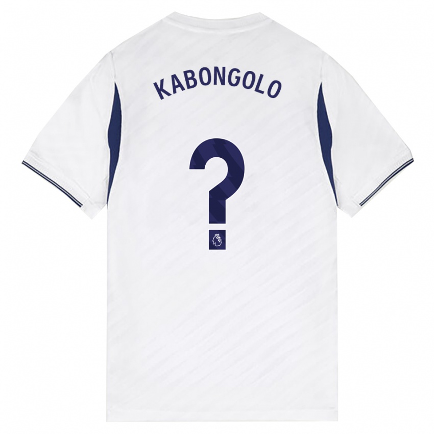 נשים Melvyn Kabongolo #0 לבן אדום סגול ג'רזי ביתית 2026/27 חולצה קצרה