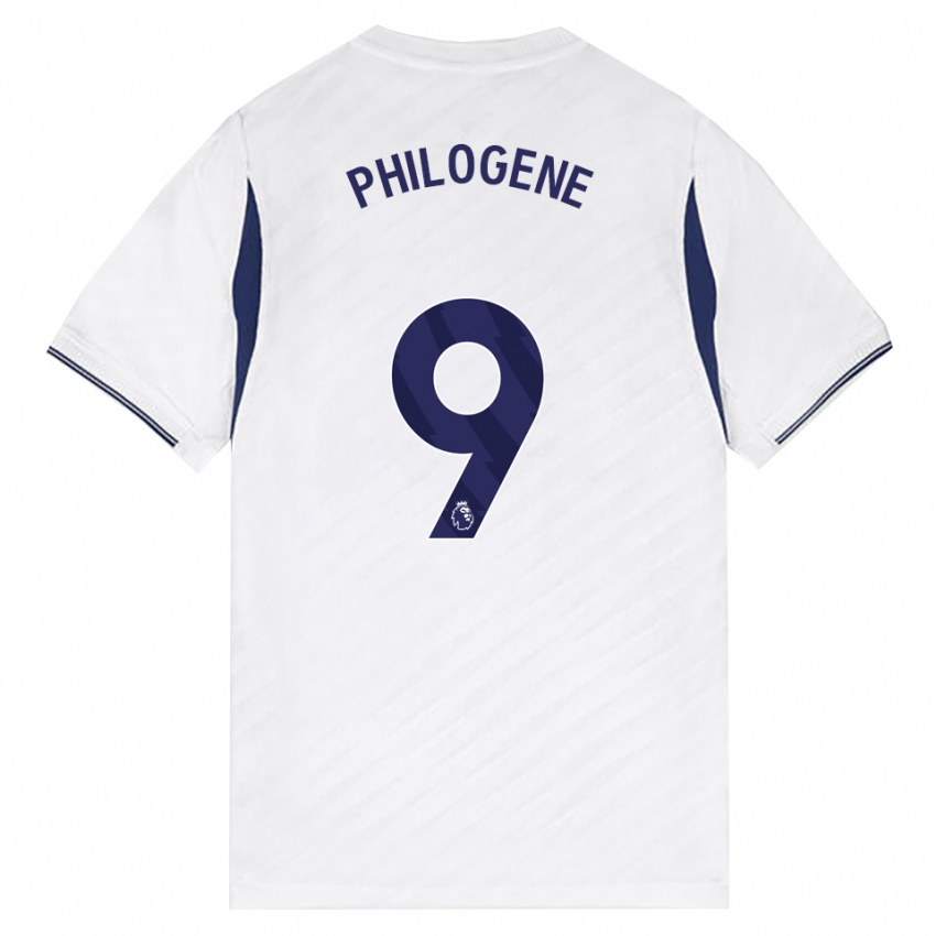 נשים Blake Philogene #9 לבן אדום סגול ג'רזי ביתית 2026/27 חולצה קצרה