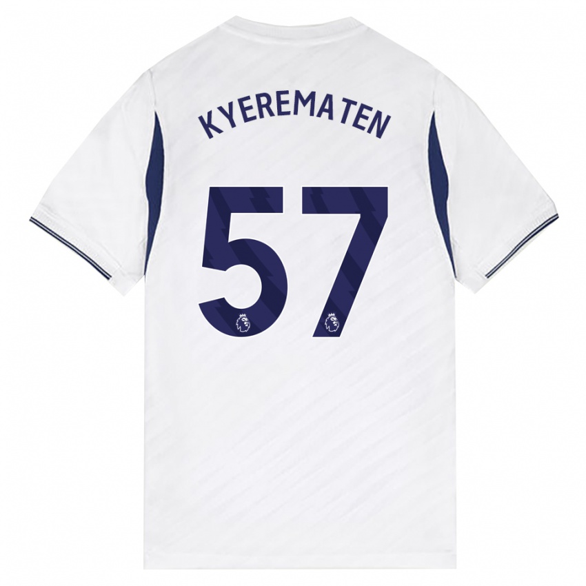 נשים Rio Kyerematen #57 לבן אדום סגול ג'רזי ביתית 2026/27 חולצה קצרה