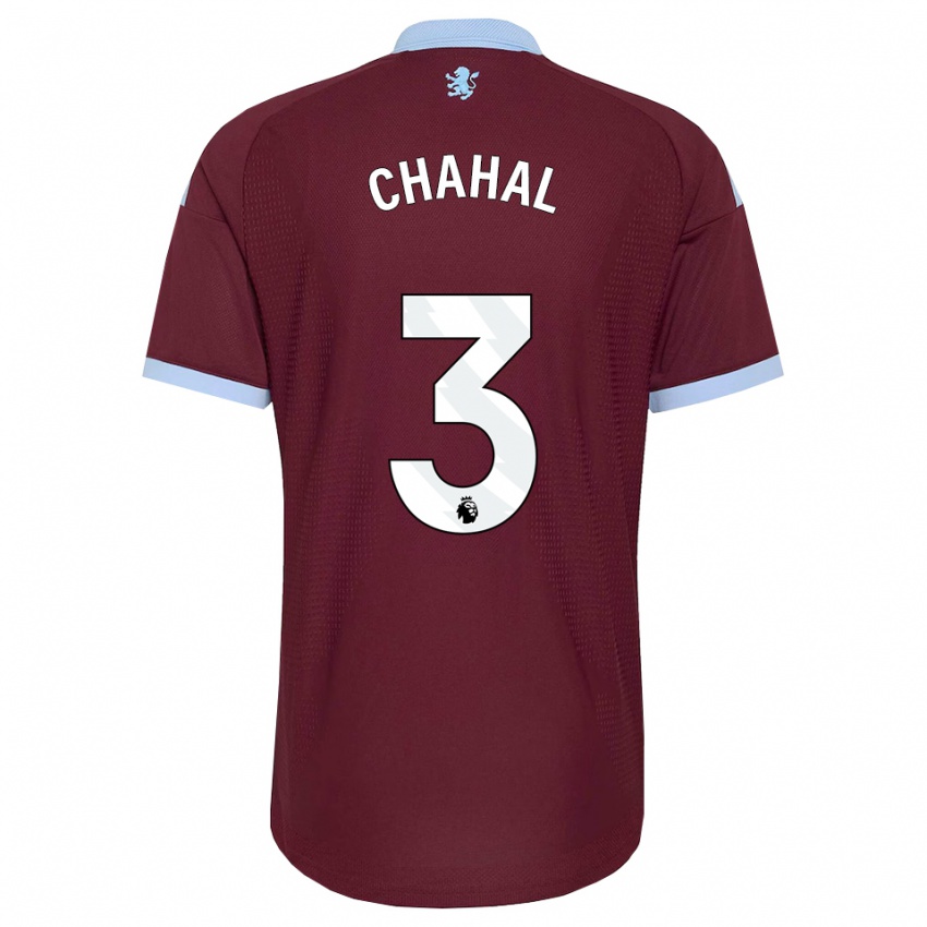 נשים Curran Chahal #3 כחול קורנפלאוור בורדו ג'רזי ביתית 2026/27 חולצה קצרה