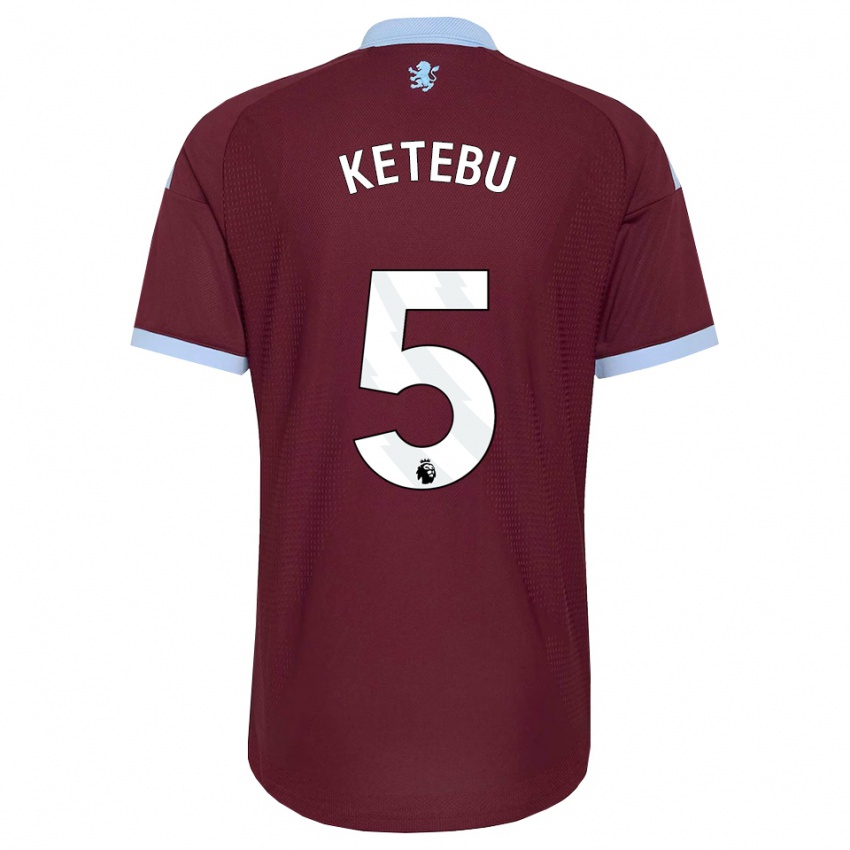 נשים Kairi Ketebu #5 כחול קורנפלאוור בורדו ג'רזי ביתית 2026/27 חולצה קצרה