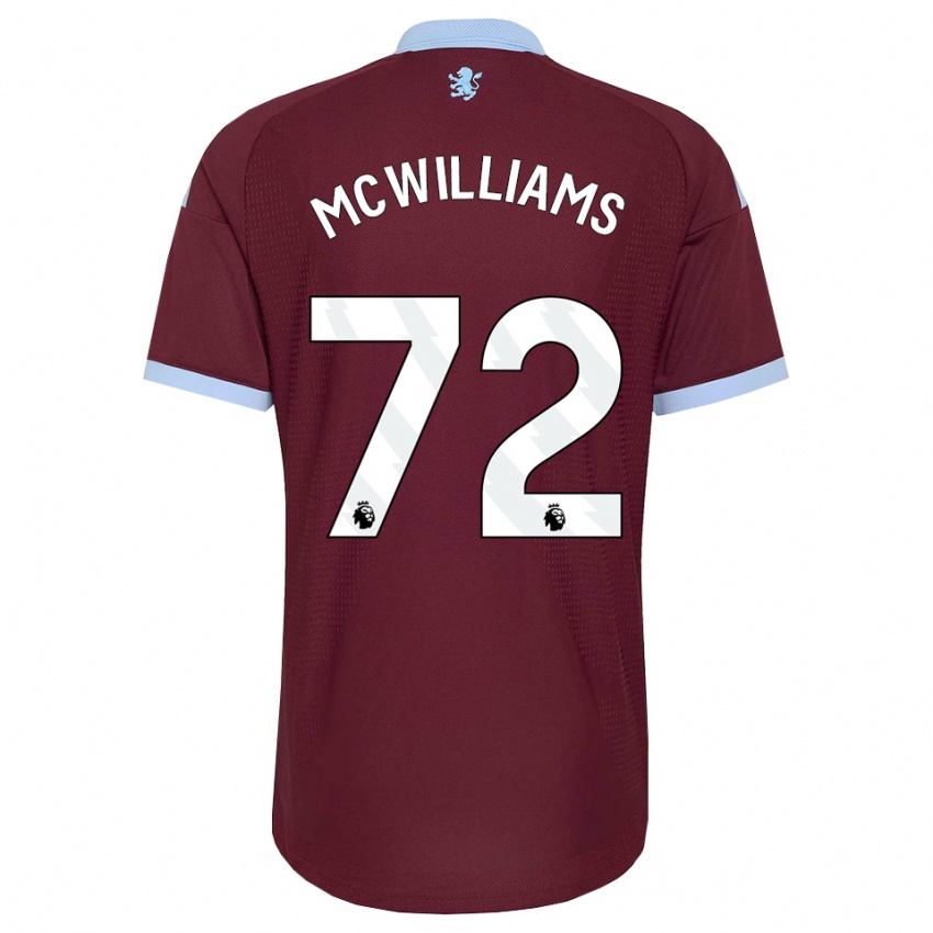 נשים Ashton Mcwilliams #72 כחול קורנפלאוור בורדו ג'רזי ביתית 2026/27 חולצה קצרה