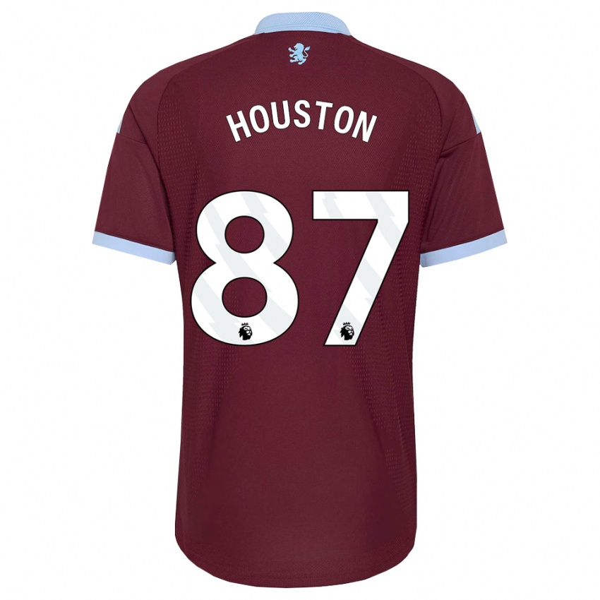 נשים Theo Houston #87 כחול קורנפלאוור בורדו ג'רזי ביתית 2026/27 חולצה קצרה