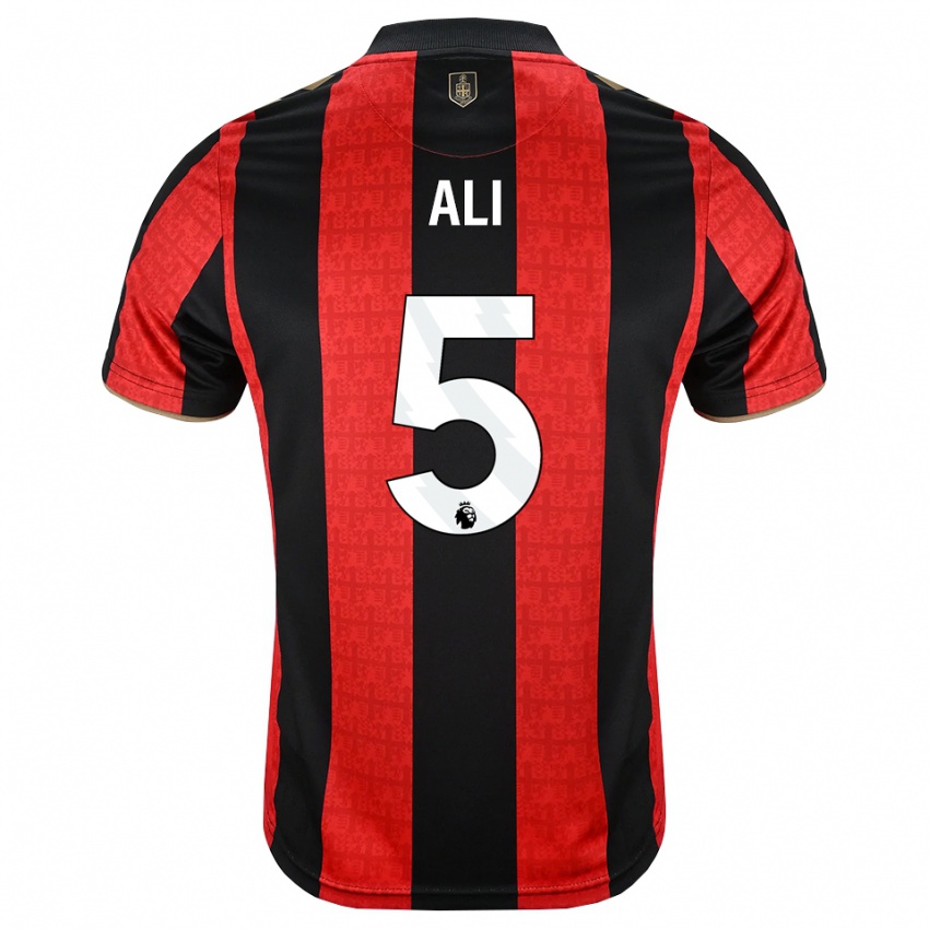 נשים Ameer Ali #5 זהב אדום שחור ג'רזי ביתית 2026/27 חולצה קצרה