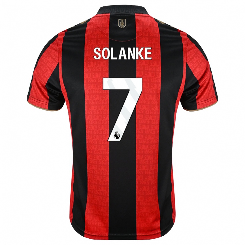 נשים Ade Solanke #7 זהב אדום שחור ג'רזי ביתית 2026/27 חולצה קצרה