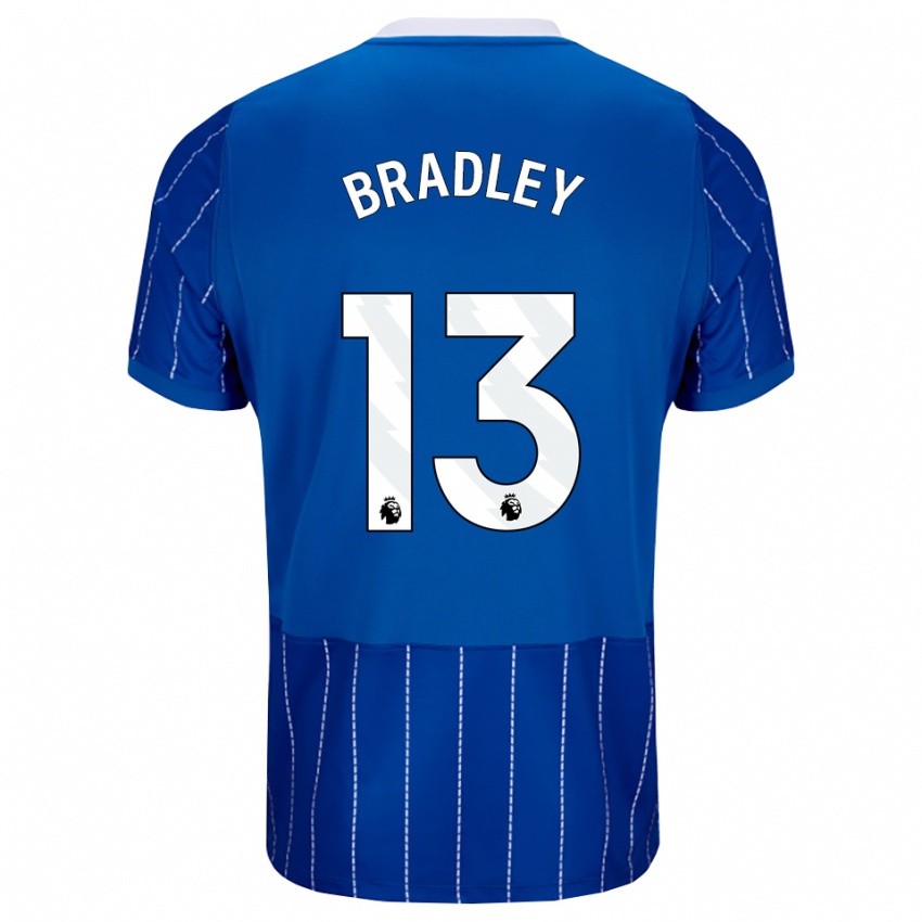 נשים Cash Bradley #13 כחול מדיום לבן ג'רזי ביתית 2026/27 חולצה קצרה