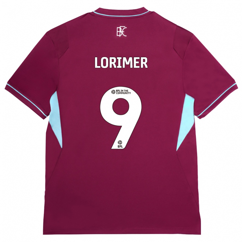 נשים Archie Lorimer #9 בורדו ירוק ג'רזי ביתית 2026/27 חולצה קצרה