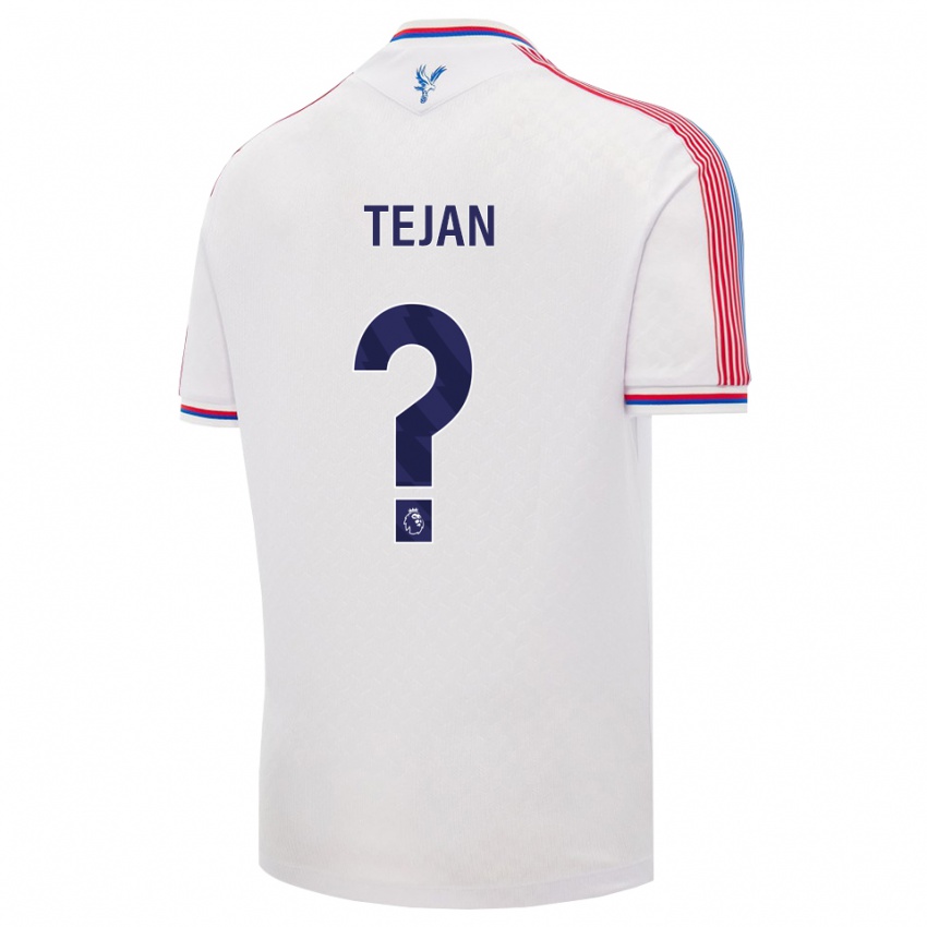 נשים Malik Tejan #0 לבן אדום כחול ג'רזי ביתית 2026/27 חולצה קצרה