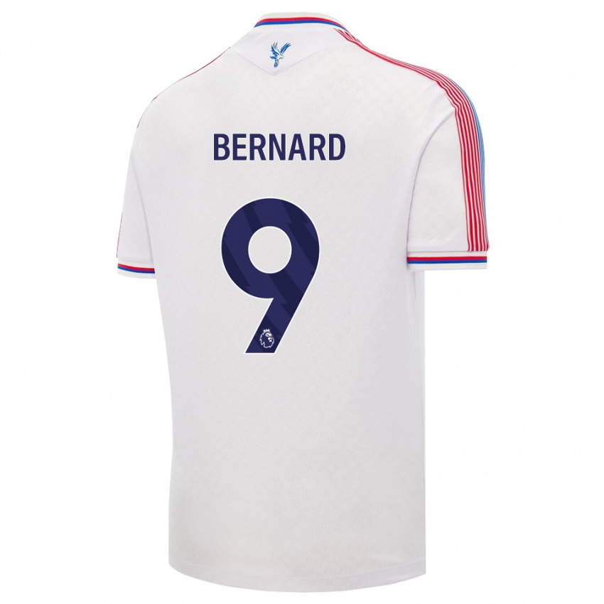 נשים Mylo Bernard #9 לבן אדום כחול ג'רזי ביתית 2026/27 חולצה קצרה