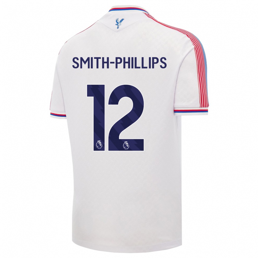 נשים Kairo Smith-Phillips #12 לבן אדום כחול ג'רזי ביתית 2026/27 חולצה קצרה