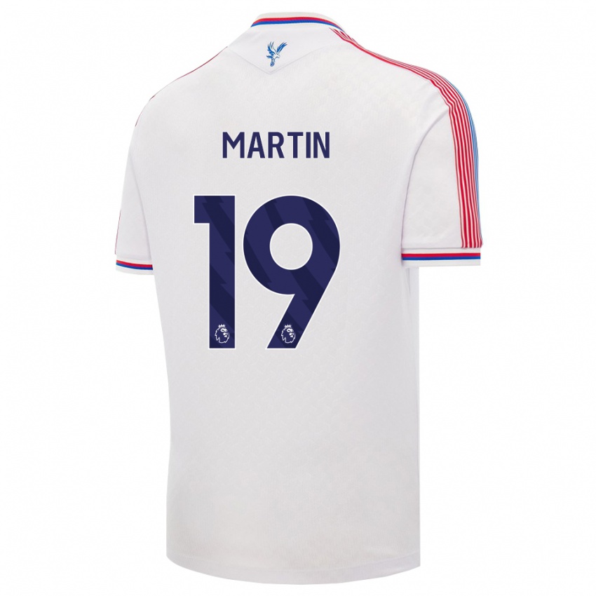 נשים Donte Martin #19 לבן אדום כחול ג'רזי ביתית 2026/27 חולצה קצרה