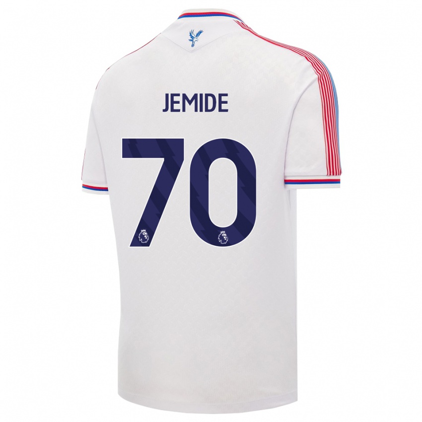 נשים Mofe Jemide #70 לבן אדום כחול ג'רזי ביתית 2026/27 חולצה קצרה