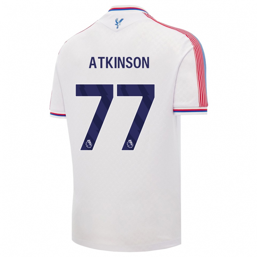 נשים Isibeal Atkinson #77 לבן אדום כחול ג'רזי ביתית 2026/27 חולצה קצרה