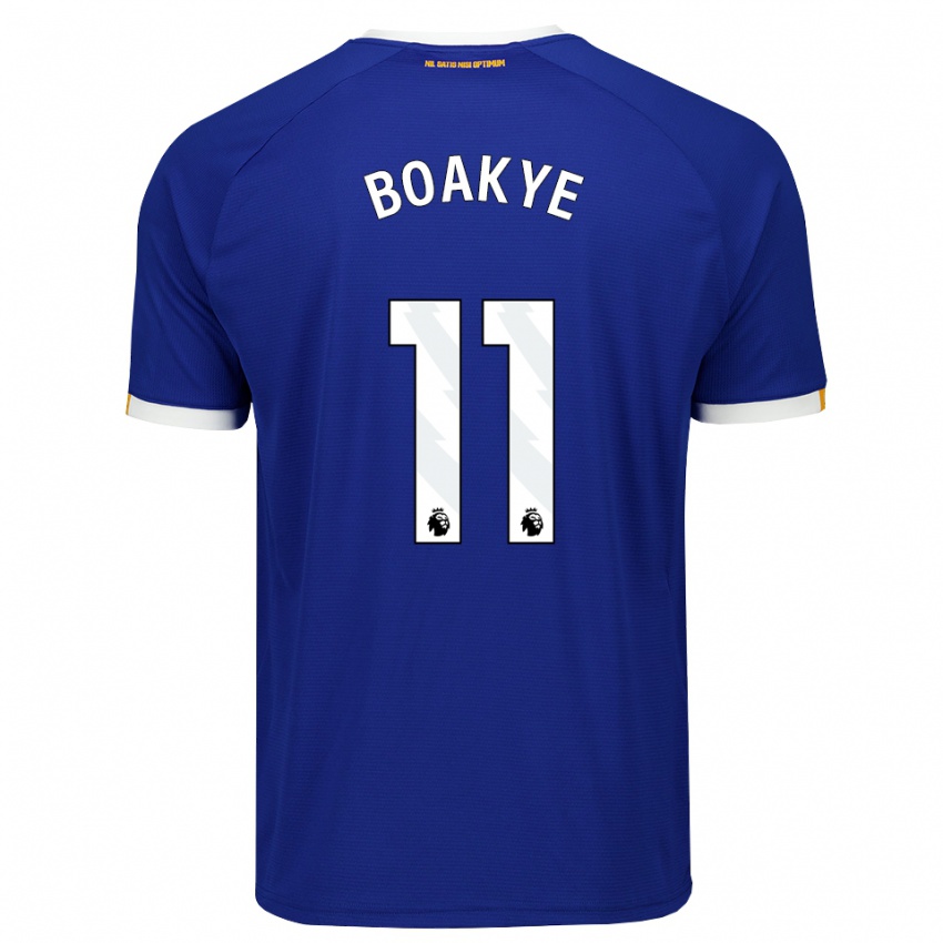 נשים Kingsford Boakye #11 כחול לבן צהוב ג'רזי ביתית 2026/27 חולצה קצרה