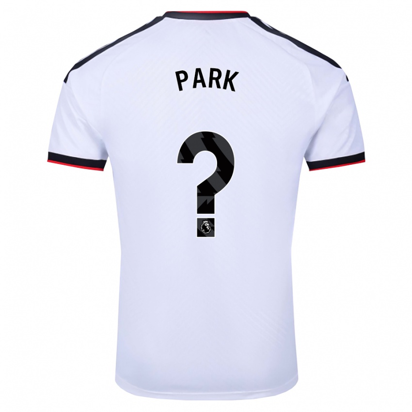 נשים Damon Park #0 לבן שחור אדום ג'רזי ביתית 2026/27 חולצה קצרה