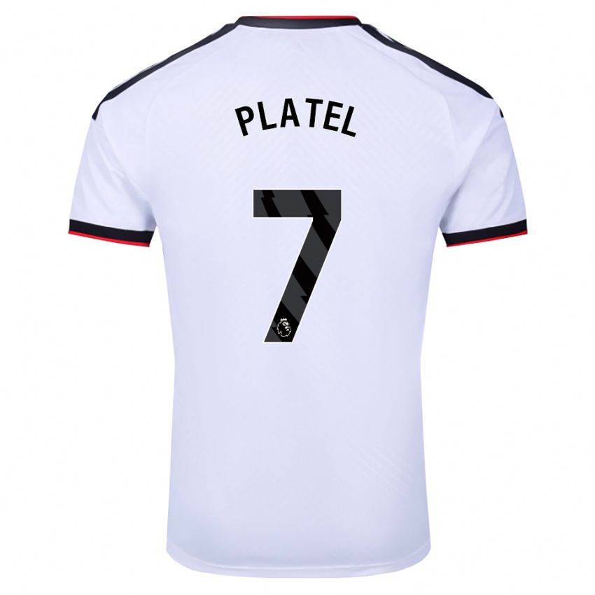 נשים Harley Platel #7 לבן שחור אדום ג'רזי ביתית 2026/27 חולצה קצרה