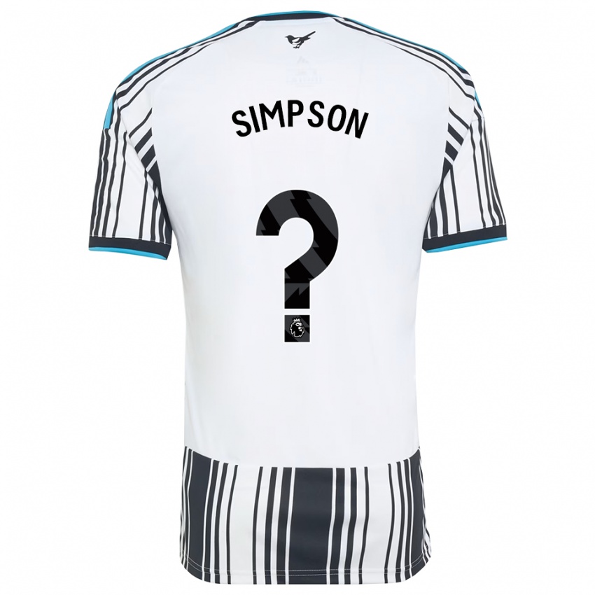 נשים James Simpson #0 כחול שמיים שחור לבן ג'רזי ביתית 2026/27 חולצה קצרה