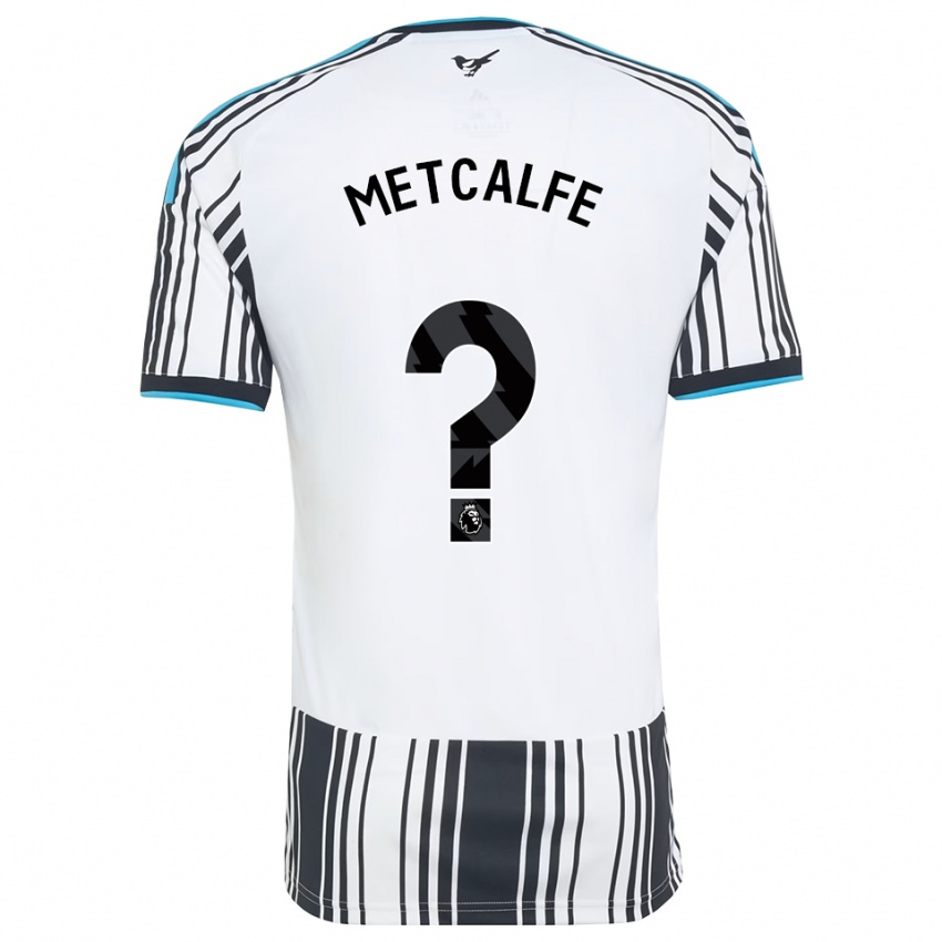 נשים Craig Metcalfe #0 כחול שמיים שחור לבן ג'רזי ביתית 2026/27 חולצה קצרה