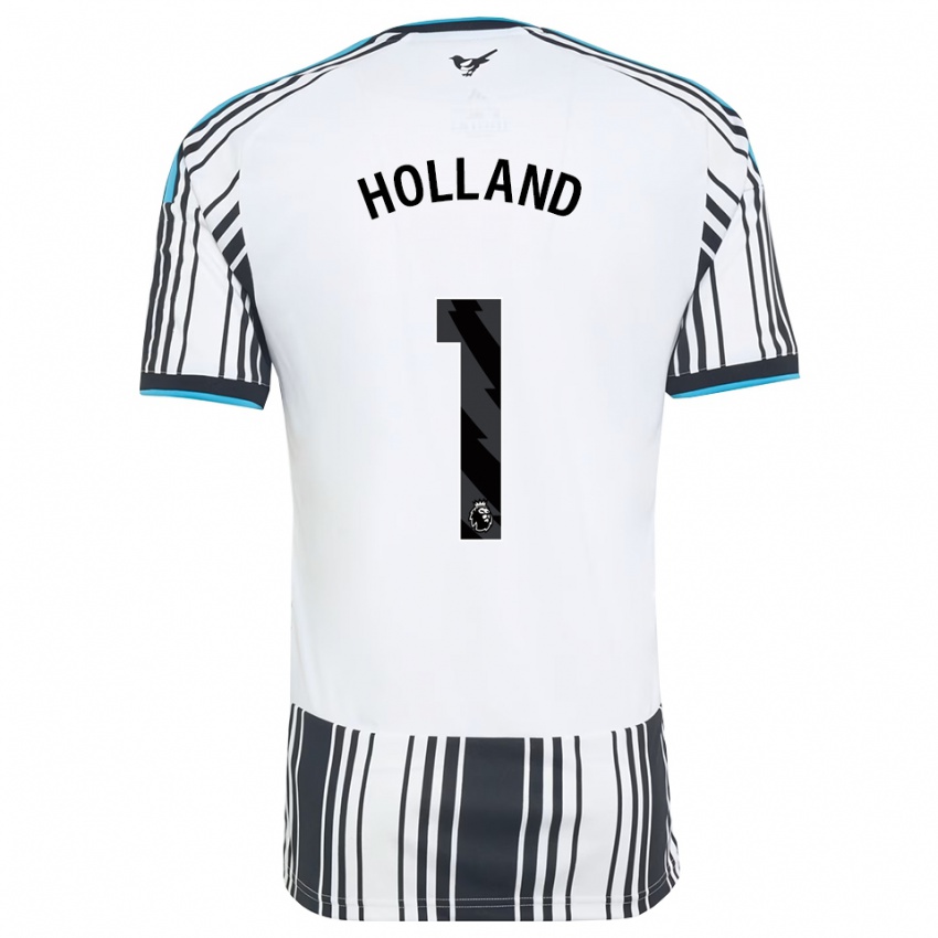 נשים Oliver Holland #1 כחול שמיים שחור לבן ג'רזי ביתית 2026/27 חולצה קצרה