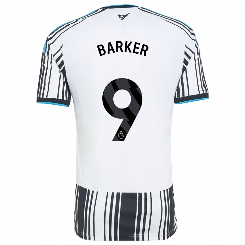 נשים Katie Barker #9 כחול שמיים שחור לבן ג'רזי ביתית 2026/27 חולצה קצרה